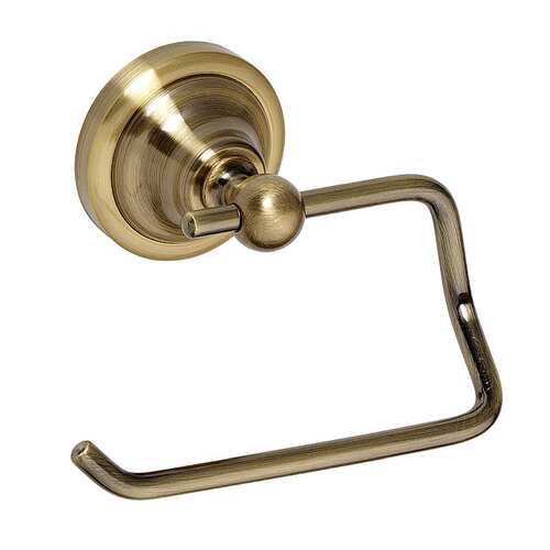 BETRO BRONZE Papierrollenhalter ohne Deckel Messing Bronze 135x100x90 mm f�r Bad & WC >> zum Bohren
