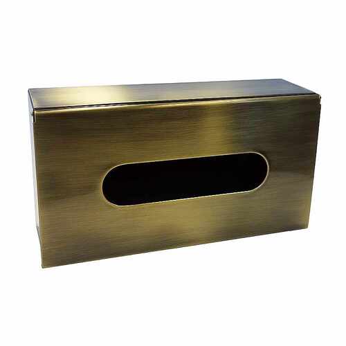 BETRO BRONZE Papiertuchspender Messing Bronze 250x130x70 mm f�r Bad & K�che >> Freistehend anwendbar