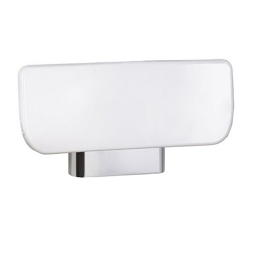 BELP R�ckenlehne Aluminium Kunststoff Chrom 340x185x80 mm f�r Bad & WC >> Zubeh�r