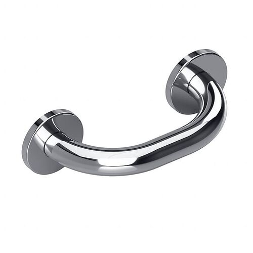 BELP Haltegriff Edelstahl poliert mit Abdeckung 280x80x106 mm, 120 kg Traglast f�r Bad & WC >> zum Bohren