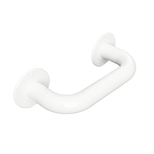 BELP Haltegriff Eisen Wei� 275x75x106 mm, 120 kg Traglast f�r Bad & WC >> zum Bohren