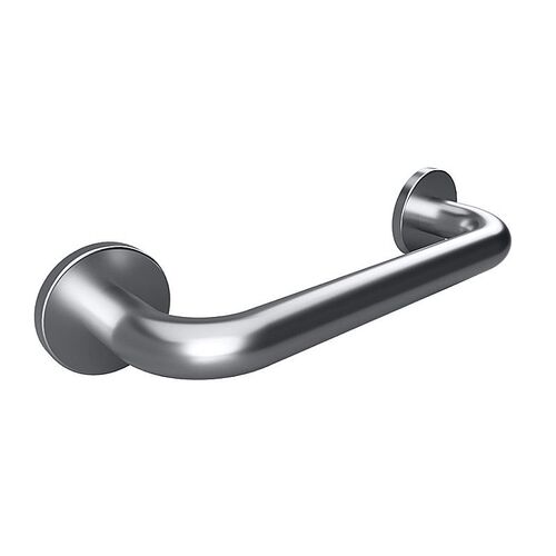 BELP Haltegriff Edelstahl geb�rstet mit Abdeckung 380x80x106 mm, 120 kg Traglast f�r Bad & WC >> zum Bohren