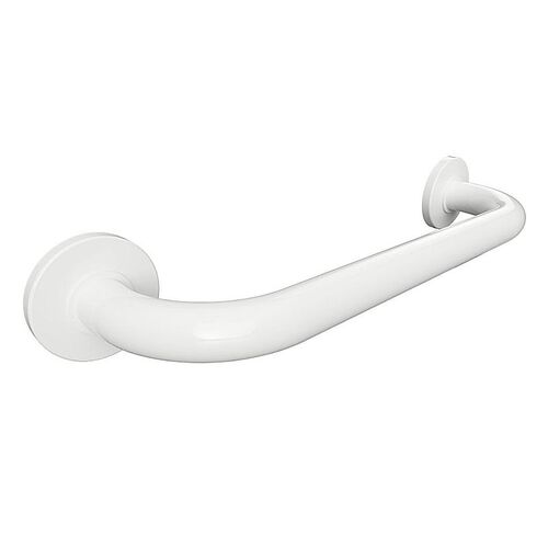 BELP Haltegriff Eisen Wei� mit Abdeckung 480x80x106 mm, 120 kg Traglast f�r Bad & WC >> zum Bohren