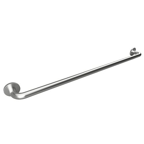 BELP Haltegriff Edelstahl geb�rstet mit Abdeckung 1180x80x106 mm, 120 kg Traglast f�r Bad & WC >> zum Bohren