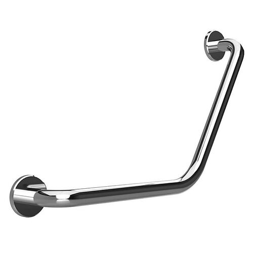 BELP Winkelgriff Edelstahl poliert mit Abdeckung 660x400x105 mm, 120 kg Traglast f�r Bad & WC >> zum Bohren