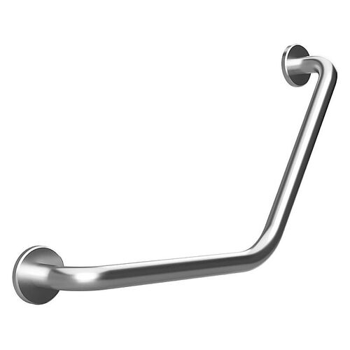 BELP Winkelgriff Edelstahl geb�rstet mit Abdeckung 660x400x105 mm, 120 kg Traglast f�r Bad & WC >> zum Bohren