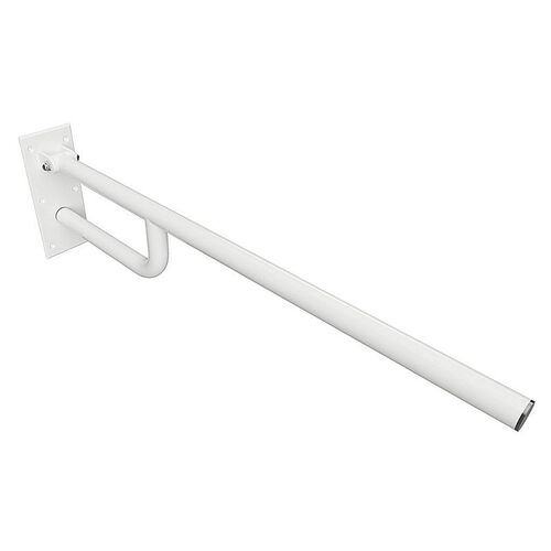 BELP St�tzklappgriff Eisen Wei� 100x250x860 mm, 120 kg Traglast f�r Bad & WC >> zum Bohren