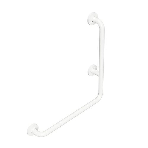 BELP Haltegriff Rechts Eisen Wei� mit Abdeckung 630x680x110 mm, 120 kg Traglast f�r Bad & WC >> zum Bohren