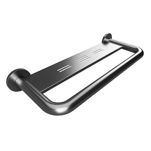 BELP Griff Edelstahl geb�rstet mit Abdeckung 580x80x220 mm, 120 kg Traglast f�r Bad & WC >> zum Bohren