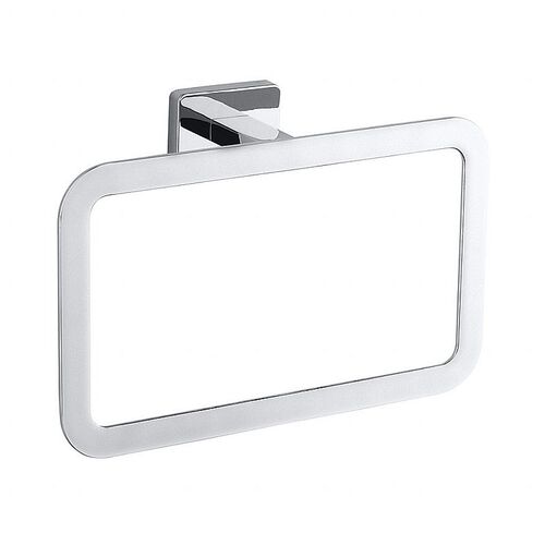 BIKI Handtuchhalter Chrom poliert 228x150x60 mm f�r Bad & K�che >> zum Bohren