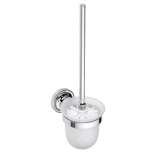 BETRO CHROM WC-B�rstengarnitur Messing Glas Chrom 110x360x145 mm f�r Bad & WC >> zum Bohren