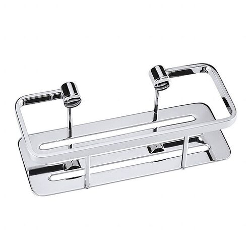 BYTRO Seifenkorb Messing Chrom poliert 105x250x70 mm f�r Bad & WC >> zum Bohren