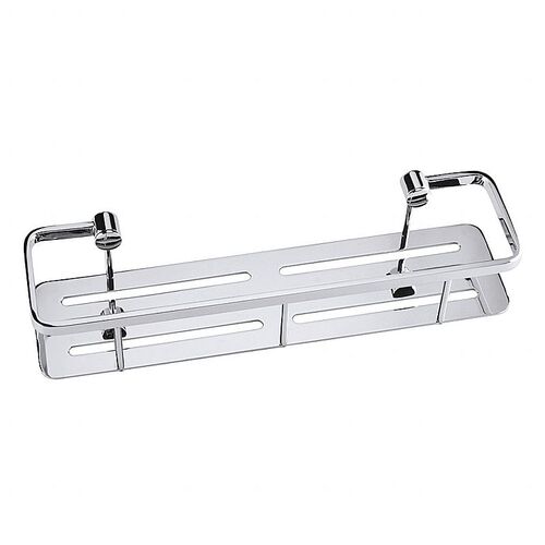 BYTRO Seifenkorb Messing Chrom poliert 110x400x75 mm f�r Bad & WC >> zum Bohren