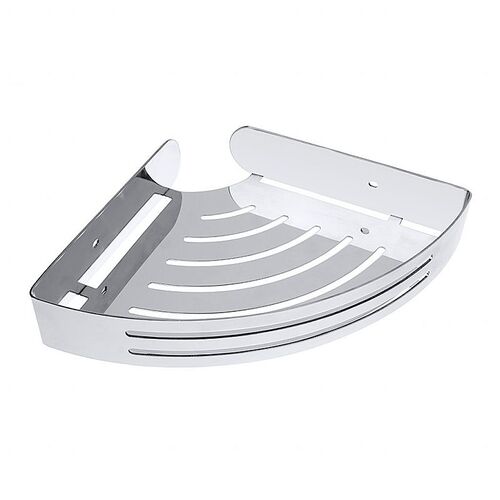 BYTRO Eckseifenkorb Edelstahl poliert 210x311x45 mm f�r Bad & WC >> zum Bohren