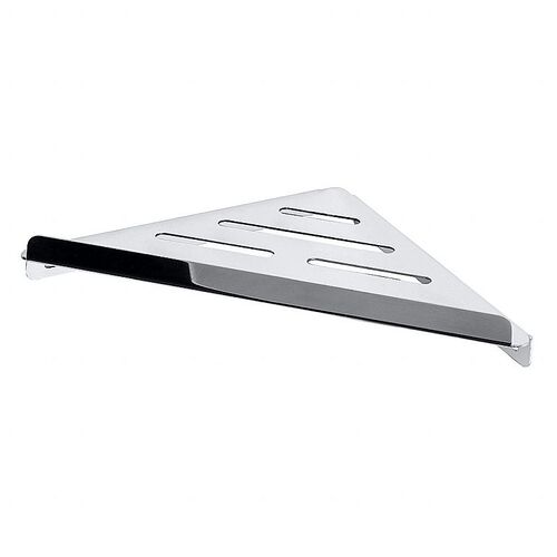 BYTRO Eckseifenkorb Edelstahl poliert 110x205x25 mm f�r Bad & WC >> zum Bohren