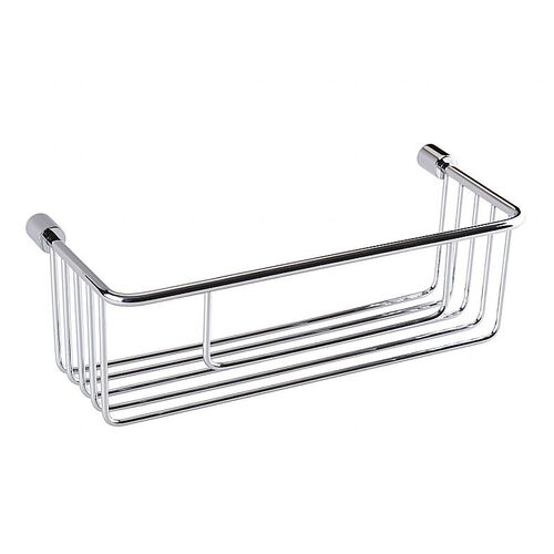 BYTRO Seifenkorb Messing Chrom poliert 135x320x110 mm f�r Bad & WC >> zum Bohren