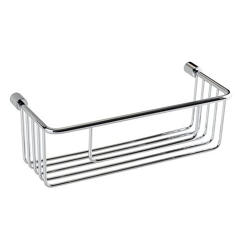 BYTRO Seifenkorb Messing Chrom poliert 135x210x110 mm f�r Bad & WC >> zum Bohren