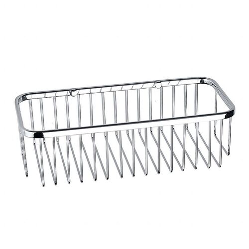 BYTRO Seifenkorb Messing Chrom poliert 145x305x90 mm f�r Bad & WC >> zum Bohren