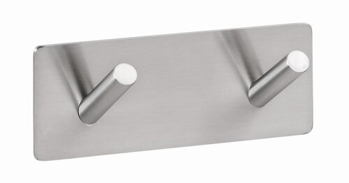 BEASY Kleiderhaken Edelstahl Geb�rstet 38x115x45 mm f�r Bad & K�che >> zum Kleben