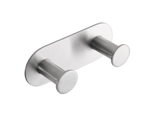 BEASY Kleiderhaken Edelstahl Geb�rstet 31x115x45 mm f�r Bad & K�che >> zum Kleben