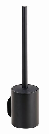BEASY WC-B�rstenhalter Edelstahl Kunststoff Schwarz 97x80x355 mm f�r Bad & WC >> zum Kleben