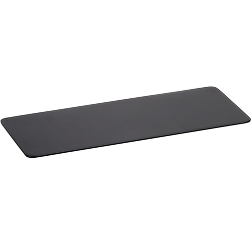 BORGANIC BLACK Ablage Edelstahl Schwarz 110x300x22 mm f�r Bad & WC >> zum Bohren