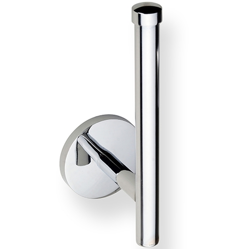 BALFA Papierrollenhalter ohne Deckel Zink Chrom poliert 75x60x168 mm f�r Bad & WC >> zum Bohren