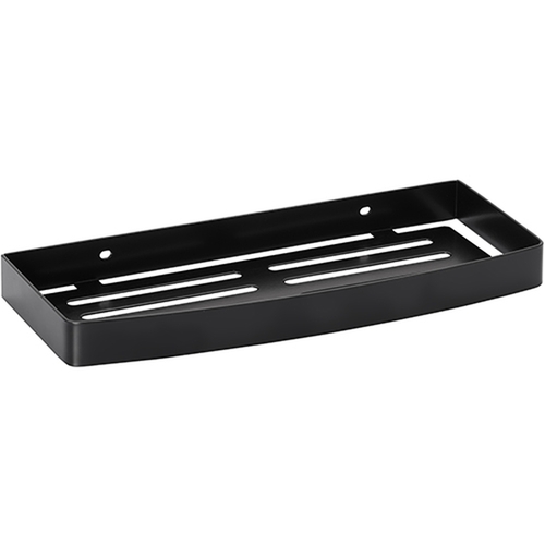 BARK Seifenkorb Edelstahl Schwarz 115x300x26 mm f�r Bad & WC >> zum Bohren