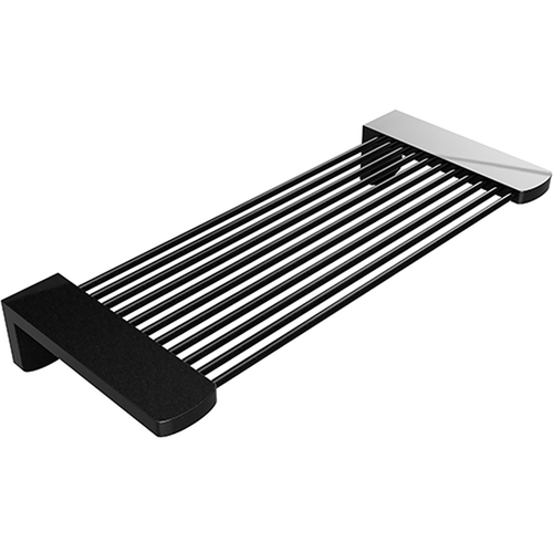 BARK Duschablage Messing Schwarz 110x270x40 mm f�r Bad & WC >> zum Bohren