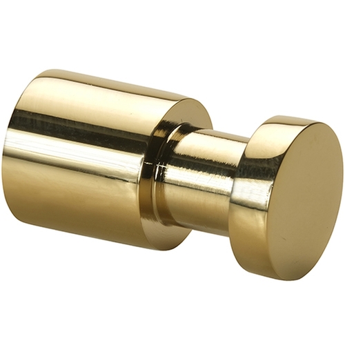 BILLO Kleiderhaken Messing Gold poliert 30x16x16 mm f�r Bad & K�che >> zum Bohren