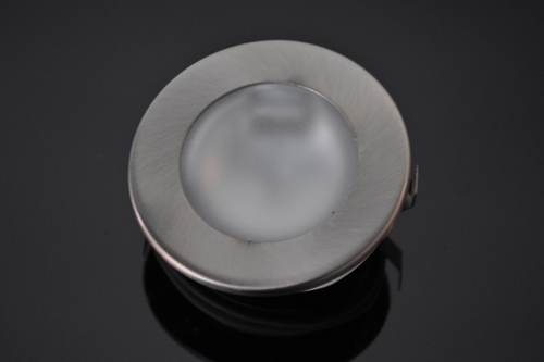 1159 M�bel Einbaustrahler in eisengeb�rstet mit matter Scheibe 