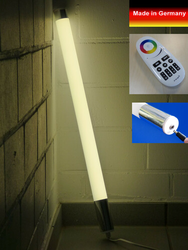 10178  LED Stab EXTRA Hell 1,23 m 23W 1440Lm 4-Zonen Fernb. Warm Wei