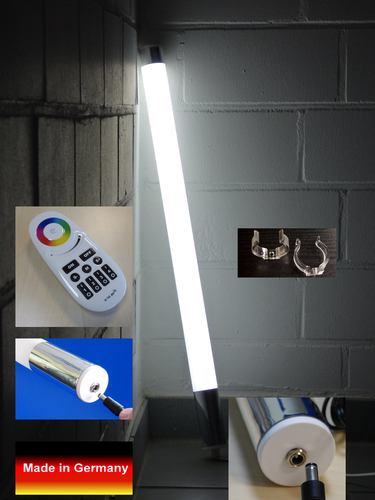 10183 LED Stab EXTRA Hell 1,53 m 29W 1800Lm 4-Zonen Fernbed. Kalt Wei�