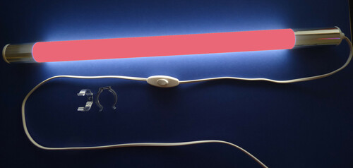 11119 LED Leuchtstab Satiniert 0,63m 800Lm Kunststoff R�hre Pink 