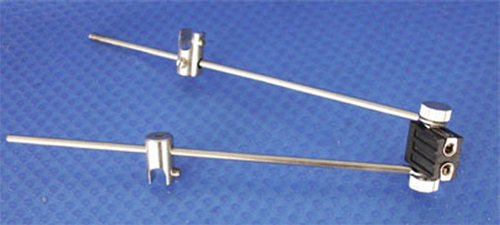 2449 Stab Spot 125 mm ohne Leuchtmittel wei�es Isoliereil 