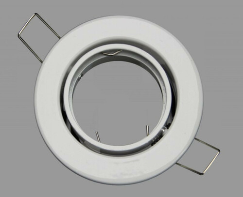 3918 Einbaustrahler Spot Metall schwenkbar�MR16�weiss 