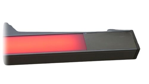 4009 LED ALU 1,5m Leuchte 43x30mm inklusive Netzteil Lichtfarbe Rot