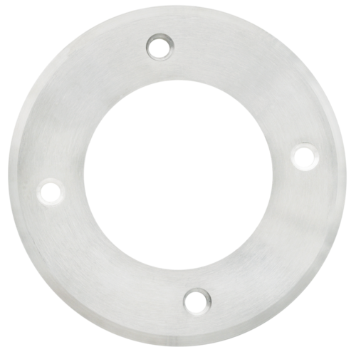 1386 ALU Oberteil rund Edelstahl f�r Bodeneinbau-H�lse IP67