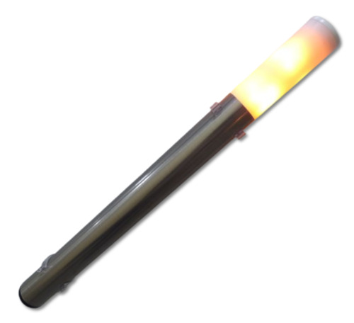 6036 LED Fackel Version 3.0 630 mm L�nge gro�e Flamme Edelstahl Dekor 