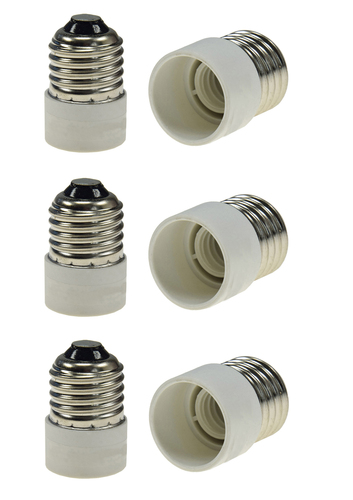 6146 Adapter von E-27 auf Sockel E-27 Kunststoff 6-er Pack