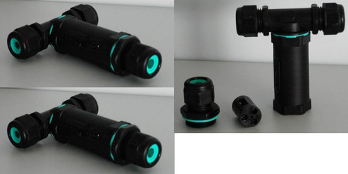 6298 Kabelverbinder T-St�ck 3-pol. Norm IP-68  30 mm 3-er Pack 