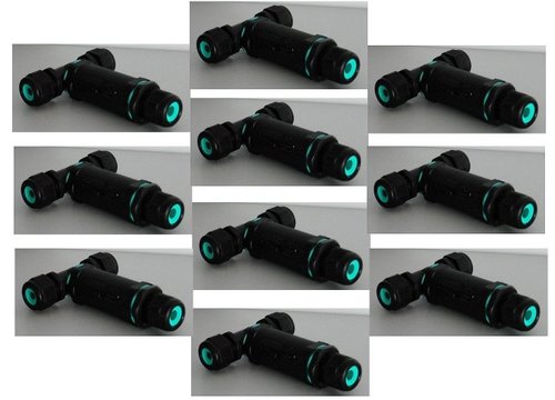 6303 Kabelverbinder T-St�ck 5-pol. IP-68  30 mm 10-er Pack 