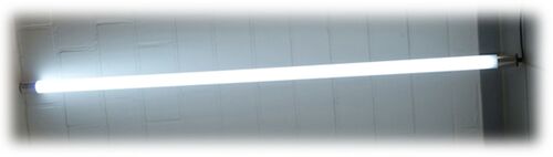 1519 LED Gabionen Leuchte mit Kunststoff-R�hre 153cm Kalt Wei�