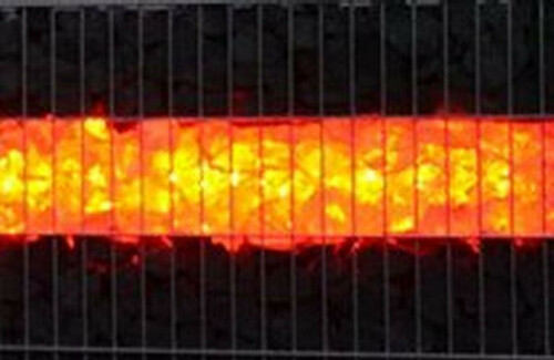 6854 Gabionen Leuchte LED 360 Grad 0,45m orange 