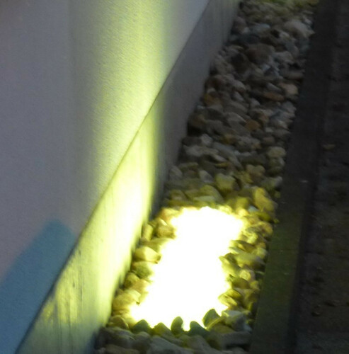 6888 Gabionen Leuchte LED 360 Grad 0,50m warm wei� 