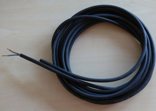 6914 Gabionen Leuchte Kabelring 5m H05RR-F 2x0,75mm� f�r Isolierte Ger�te 