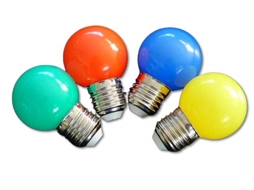 7120 LED Tropfen bunt MIX 4 St�ck rot/gelb/gr�n/blau