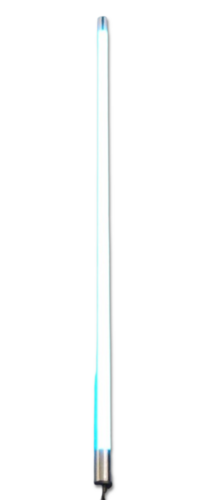 1619 LED Gabionen Leuchtr�hre m. Kunststoff-R�hre 123cm T�rkis