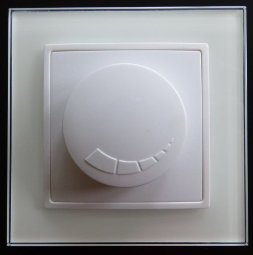 7762 Abelka Nuovo wei� 1 x Dimmer 300 Watt f�r Gl�hbuirnen