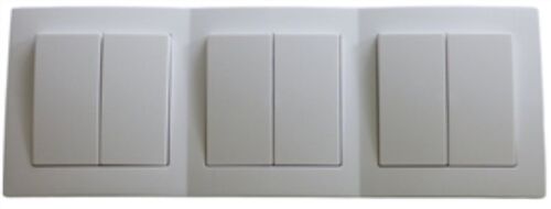 7781 Levina Kunststoff 3 x Serienschalter wei� 250 Volt 10 Ampere